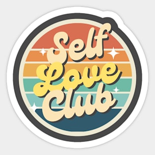 Self Love Club Sticker